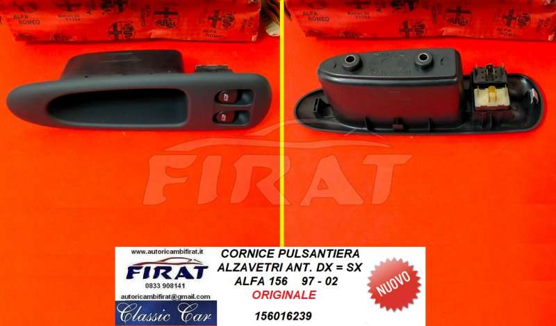 PULSANTIERA ALZAVETRI ALFA 156 ANT. DX = SX (156016239)